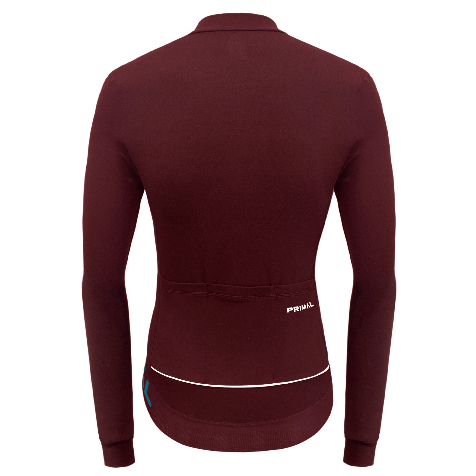 Alitios Women's Maroon Long Sleeve Vertos Jersey