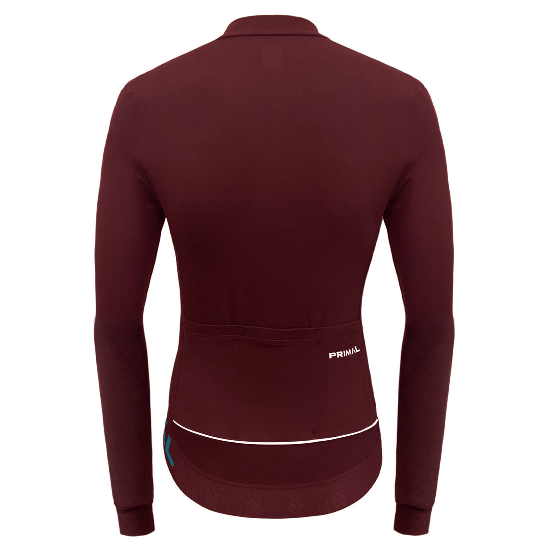 Alitios Women's Maroon Long Sleeve Vertos Jersey