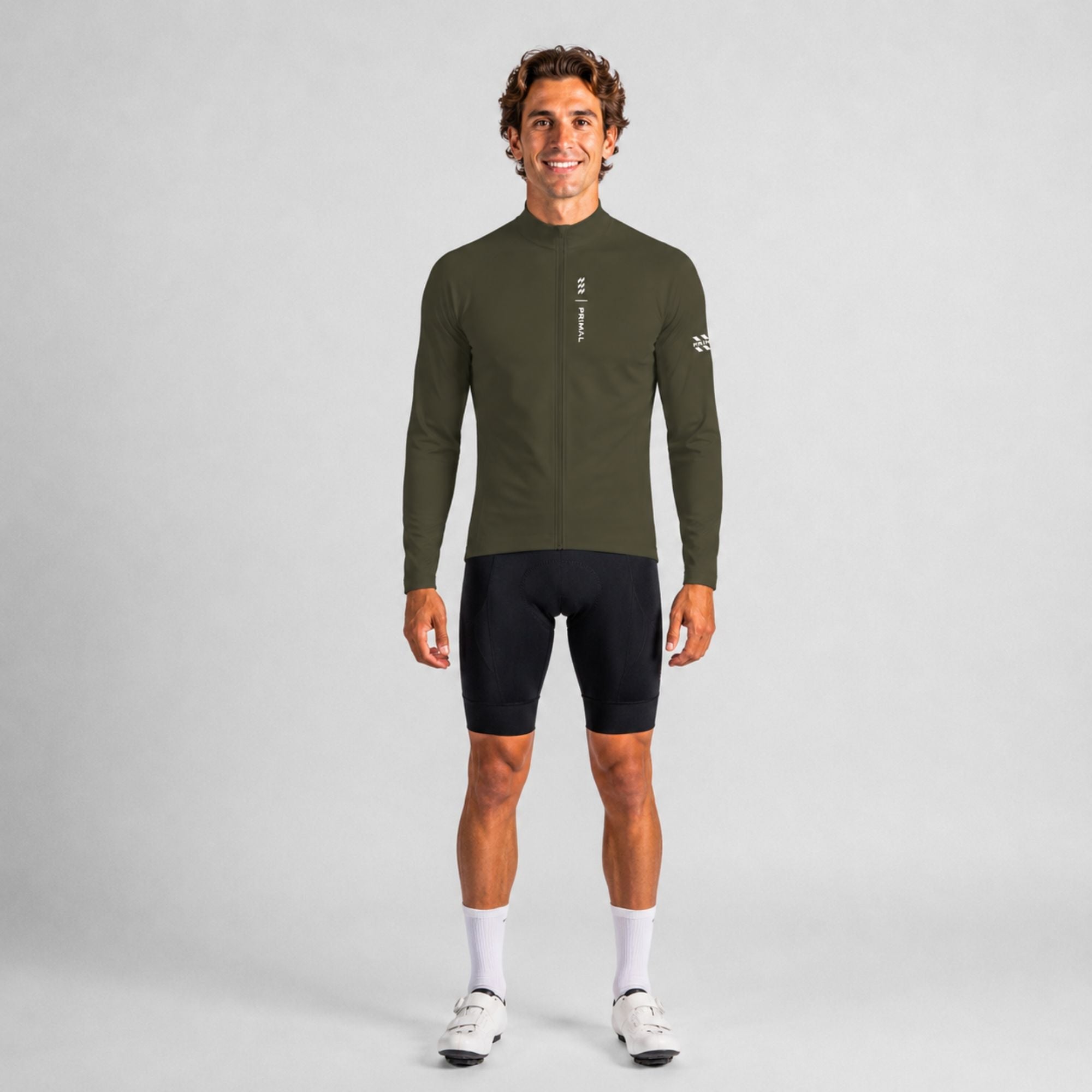 Alitios Men's Dark Tan Etheros Rain Jacket