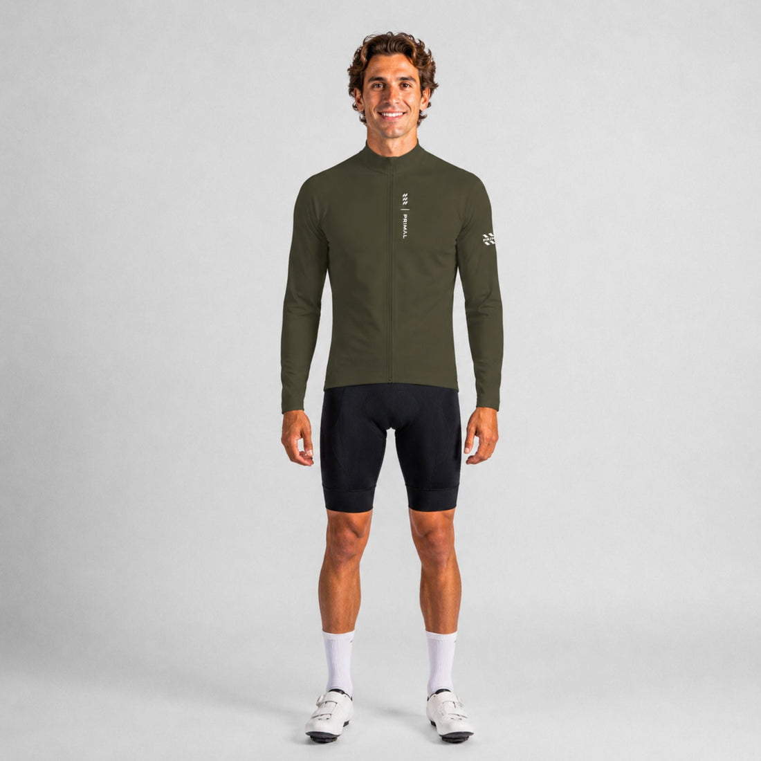 Alitios Men's Dark Tan Etheros Rain Jacket