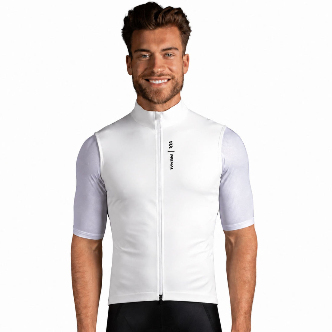 Alitios White Men's Etheros Gilet