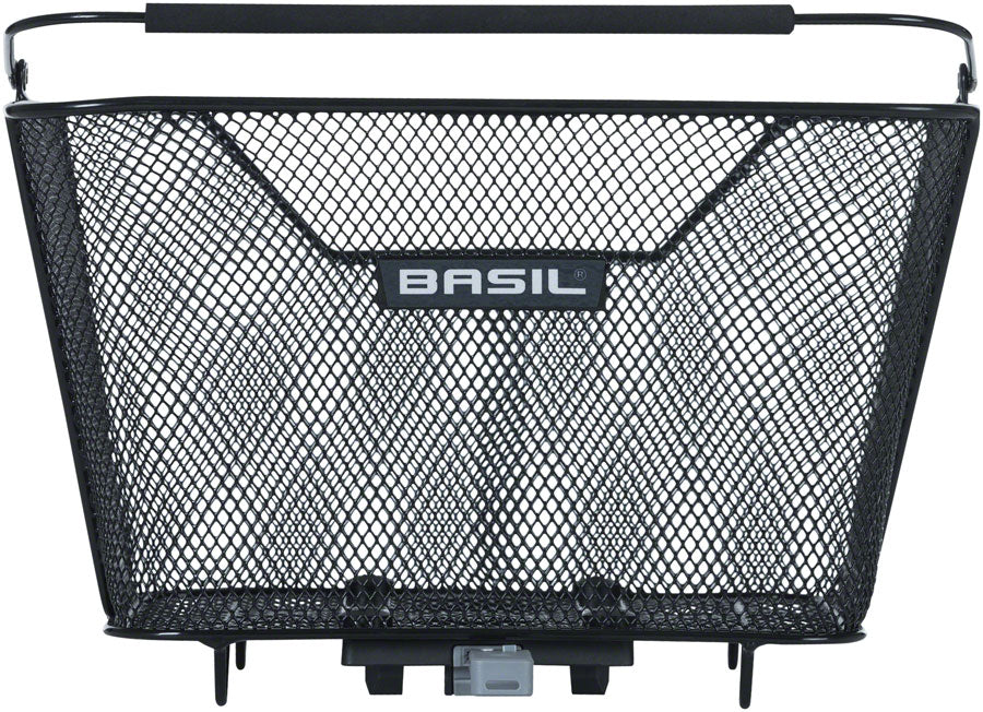 Basil Lesto MIK Rear Basket - Black