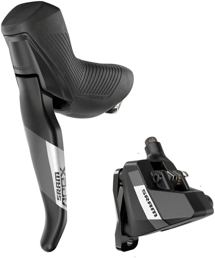 SRAM Apex Disc Brake Lever - Left/Rear Flat Mount 2-Piston 20mm Offset BLK A1