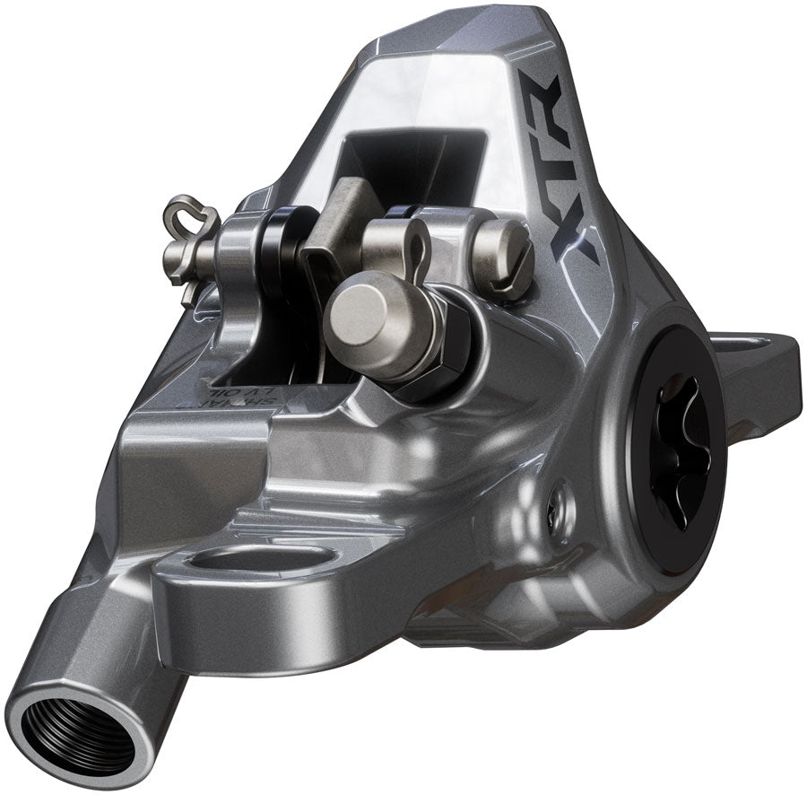 Shimano XTR M9200 XC Disc Brake Lever - Left/Front  Post Mount 2-Piston Caliper SM-BH90-SS Hose Metal Pads Gray