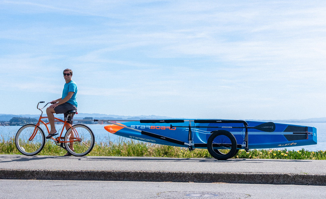 MBB SUP and Kayak Trailer V2 - Aluminum Frame
