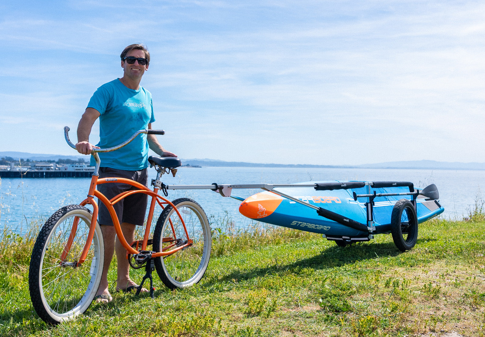MBB SUP and Kayak Trailer V2 - Aluminum Frame