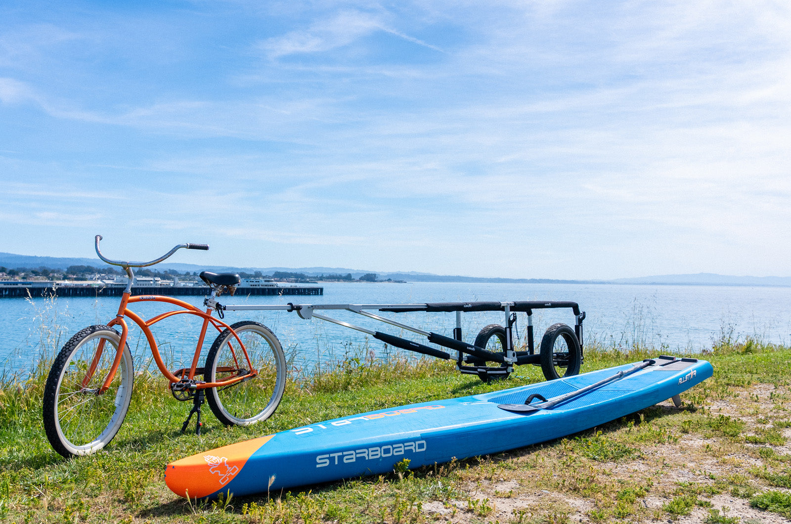 MBB SUP and Kayak Trailer V2 - Aluminum Frame