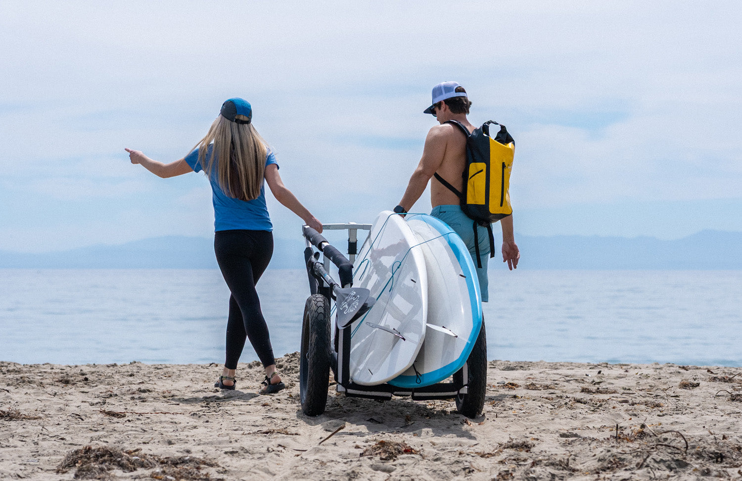 MBB SUP and Kayak Trailer V2 - Aluminum Frame