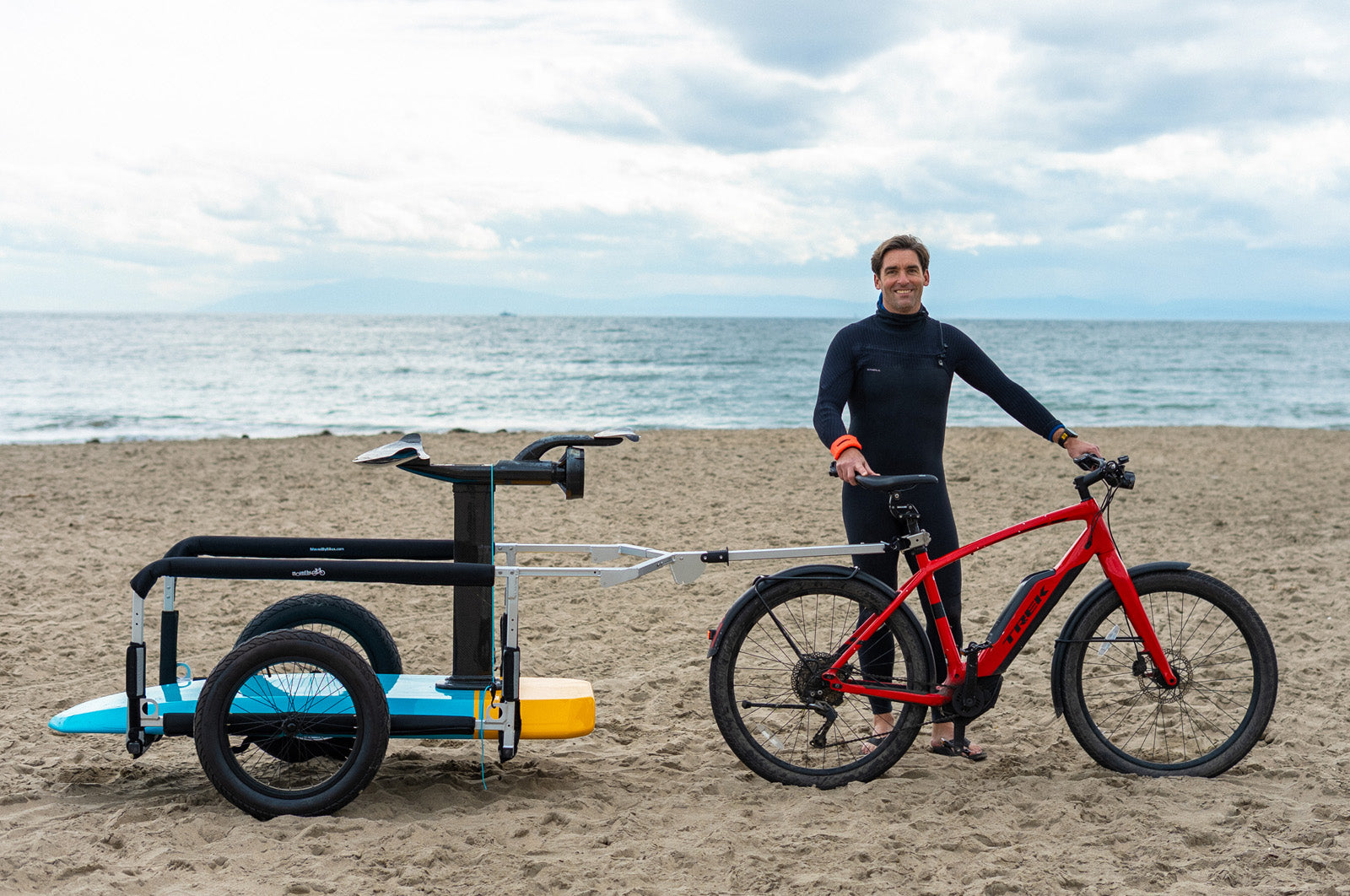 MBB SUP and Kayak Trailer V2 - Aluminum Frame