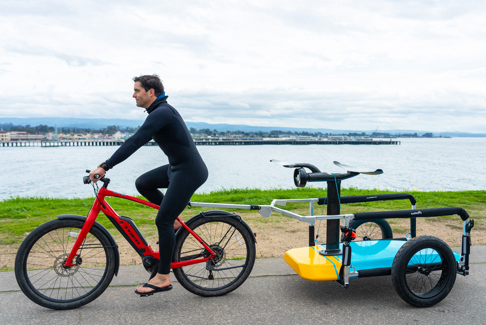 MBB SUP and Kayak Trailer V2 - Aluminum Frame