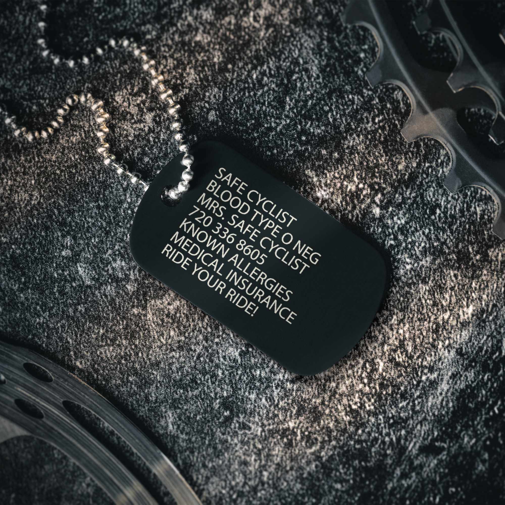 D.I.C.E Tag - Emergency Identification Tag