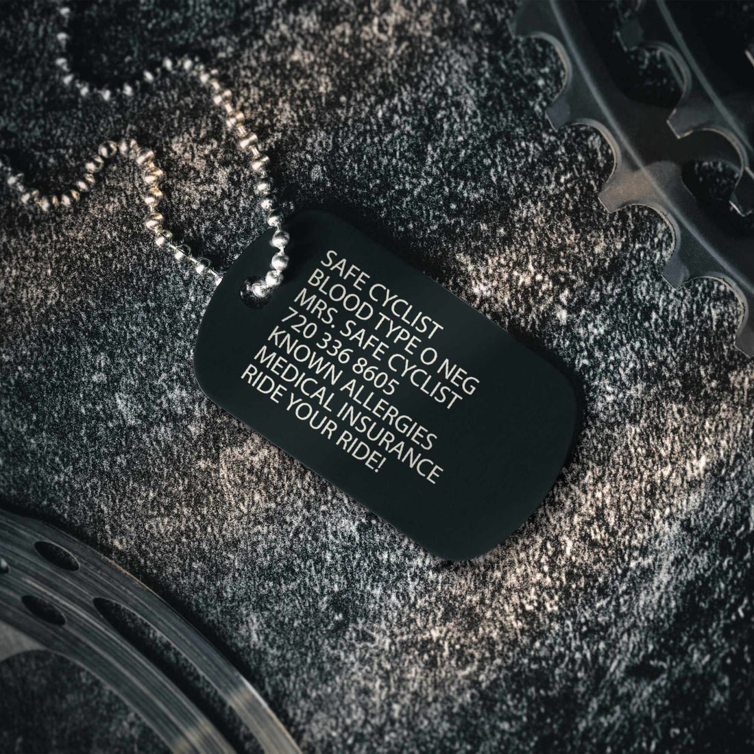 D.I.C.E Tag - Emergency Identification Tag