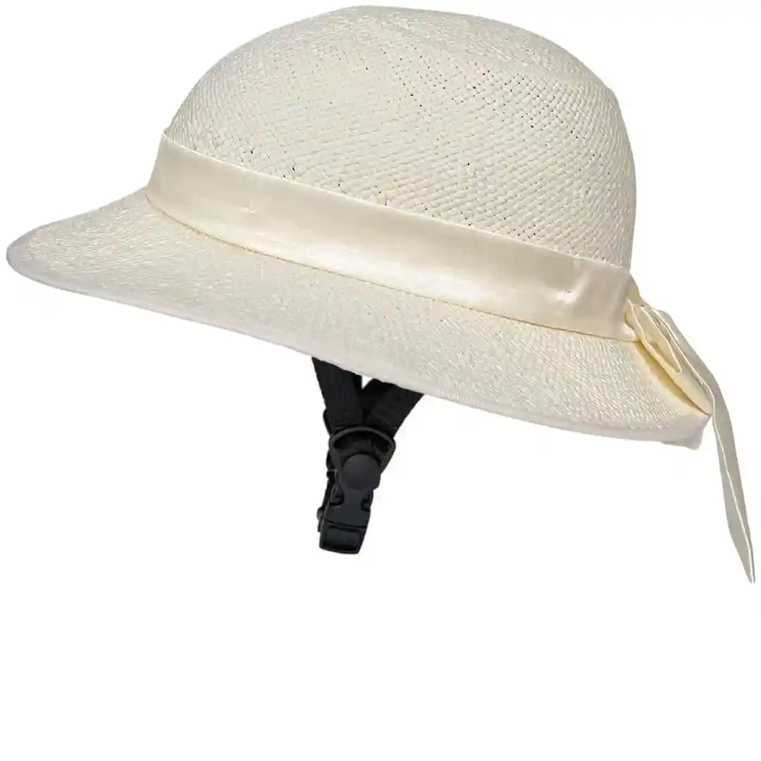 Straw Hat Bike Helmet Ivory