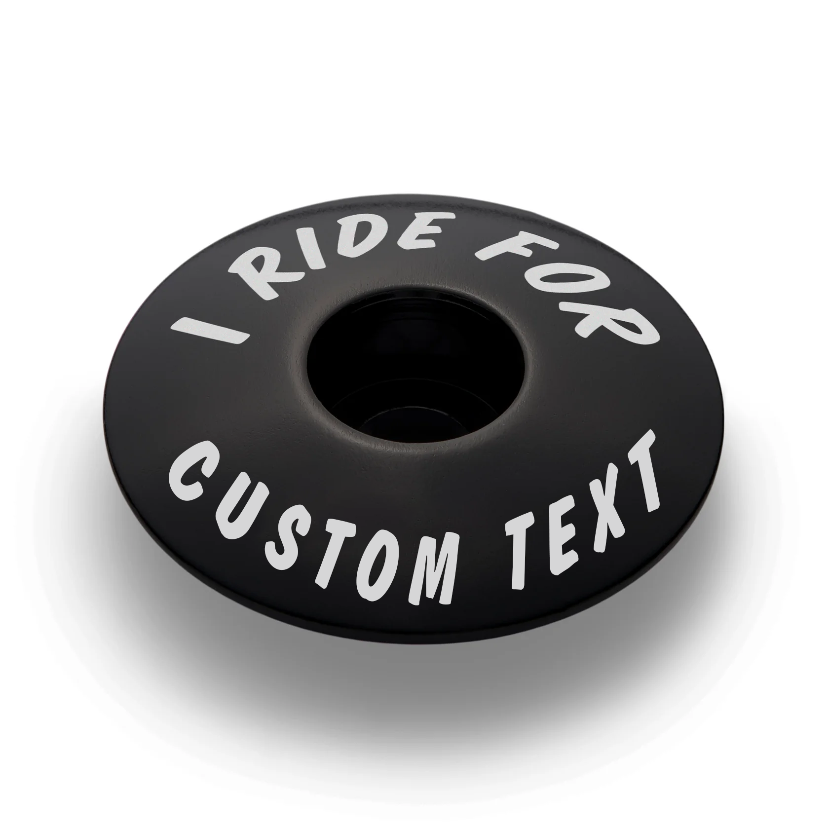 I Ride For - Custom Bicycle Headset Cap