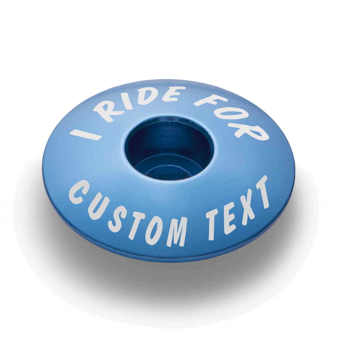 I Ride For - Custom Bicycle Headset Cap
