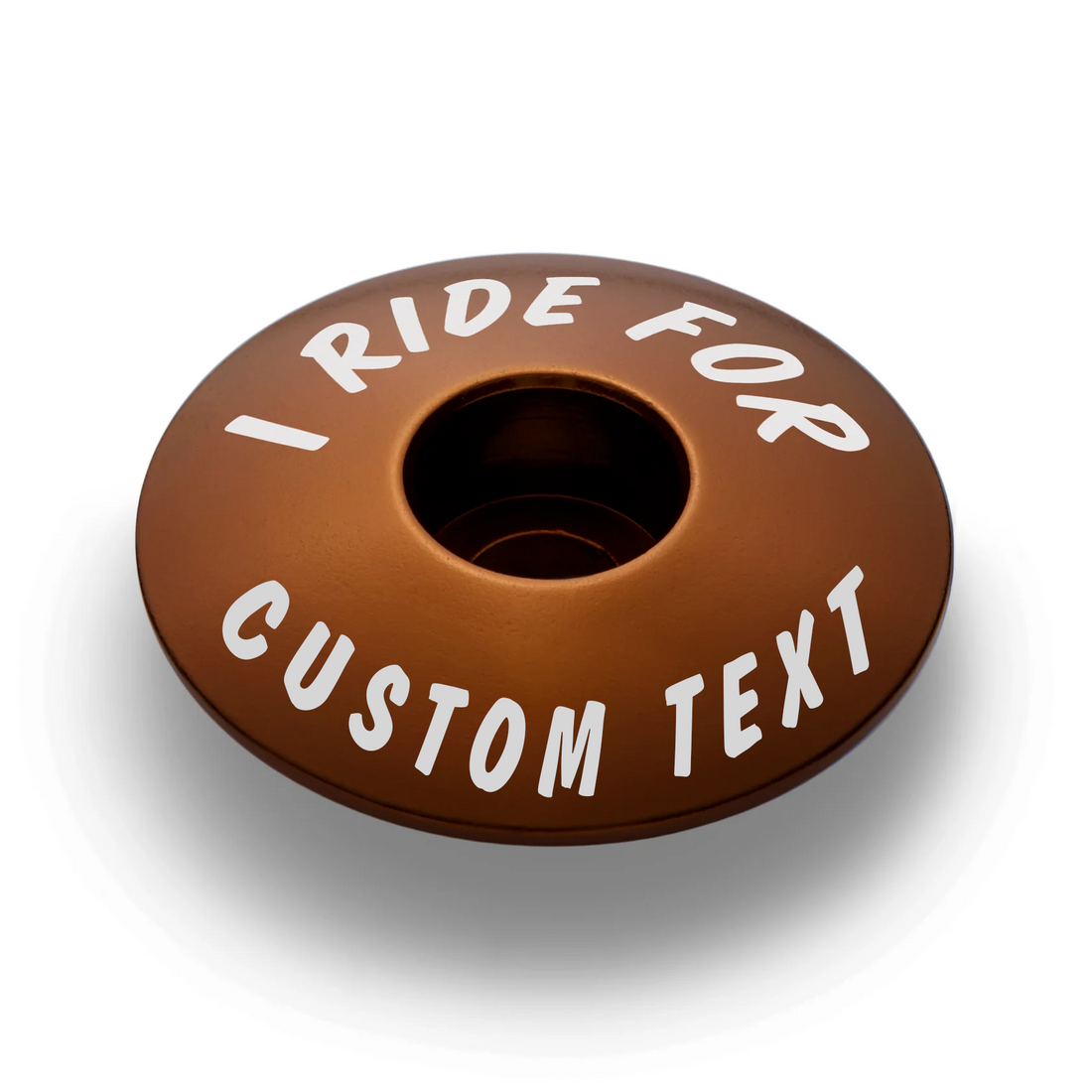 I Ride For - Custom Bicycle Headset Cap