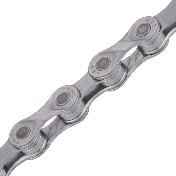 KMC e8 EPT eBike Chain - 8-Speed 122 Links Gray