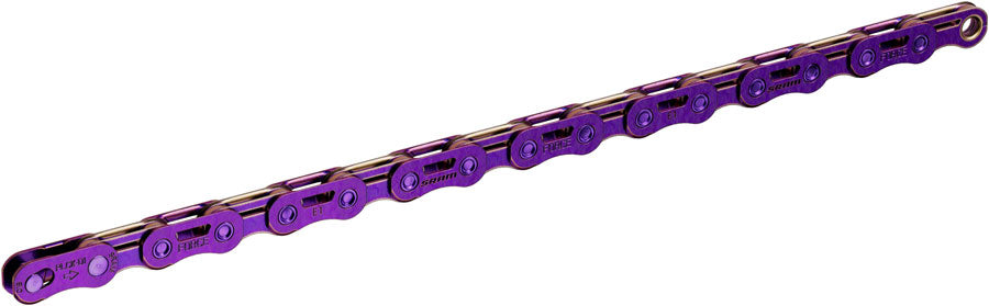 SRAM Force Flattop Chain - 12/13-Speed 126 Links PowerLock Connector Purple E1
