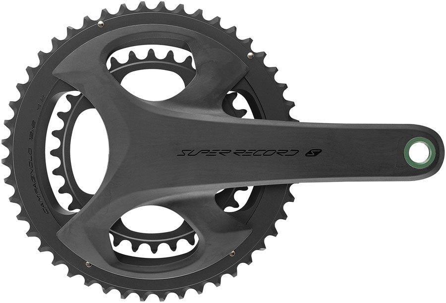 Campagnolo Super Record S Wireless Crankset - 172.5mm 12-Speed 52/36t Campy 121/88 Asym BCD Ultra Torque Spindle Carbon
