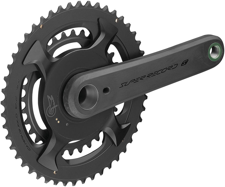 Campagnolo Super Record S Wireless Power Meter Crankset - 170mm 12-Speed 45/29t Campy 121/88 Asym BCD Ultra Torque Spindle Carbon
