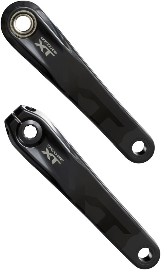 Shimano Deore XT FC-M8200 Crankset - 165mm 1x Direct Mount Hollowtech II Hollow-Forged Crankarms BLK