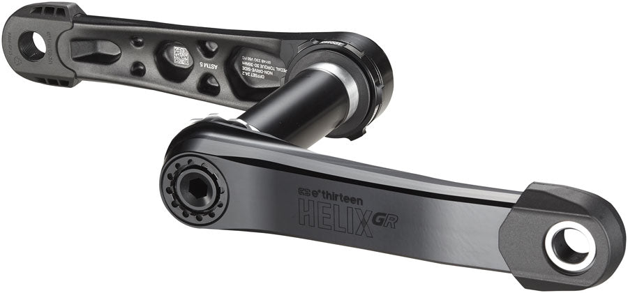 e*thirteen Helix Race GR Crankset - 165mm 73mm 30mm Spindle e*thirteen P3 Connect Interface BLK