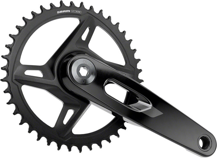 SRAM Rival 1x XPLR Wide Crankset - 172.5mm 12/13-Speed 42t 8-Bolt Direct Mount DUB Spindle BLK E1