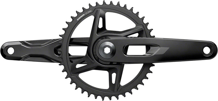 SRAM Rival 1x XPLR Wide Crankset - 165mm 12/13-Speed 42t 8-Bolt Direct Mount DUB Spindle BLK E1