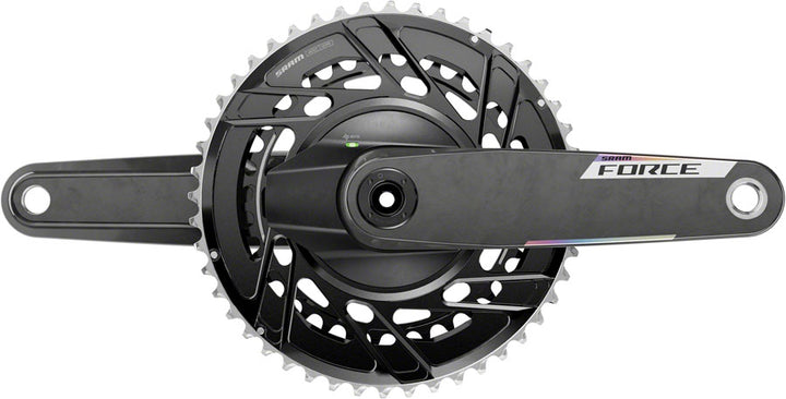 SRAM Force AXS Power Meter Crankset - 175mm 12-Speed 48/35t Thread Mount 8-Bolt PM Spider DUB Spindle Carbon E1