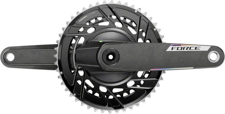 SRAM Force AXS Power Meter Crankset - 160mm 12-Speed 46/33t Thread Mount 8-Bolt PM Spider DUB Spindle Carbon E1