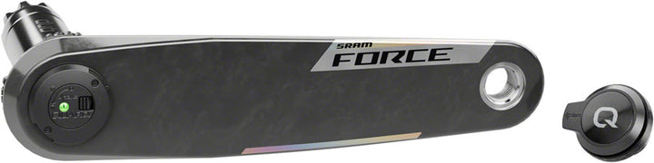 SRAM Force AXS Wide Left Crank Arm Power Meter Spindle Assembly - 165mm 12/13-Speed DUB PM Spindle Carbon E1