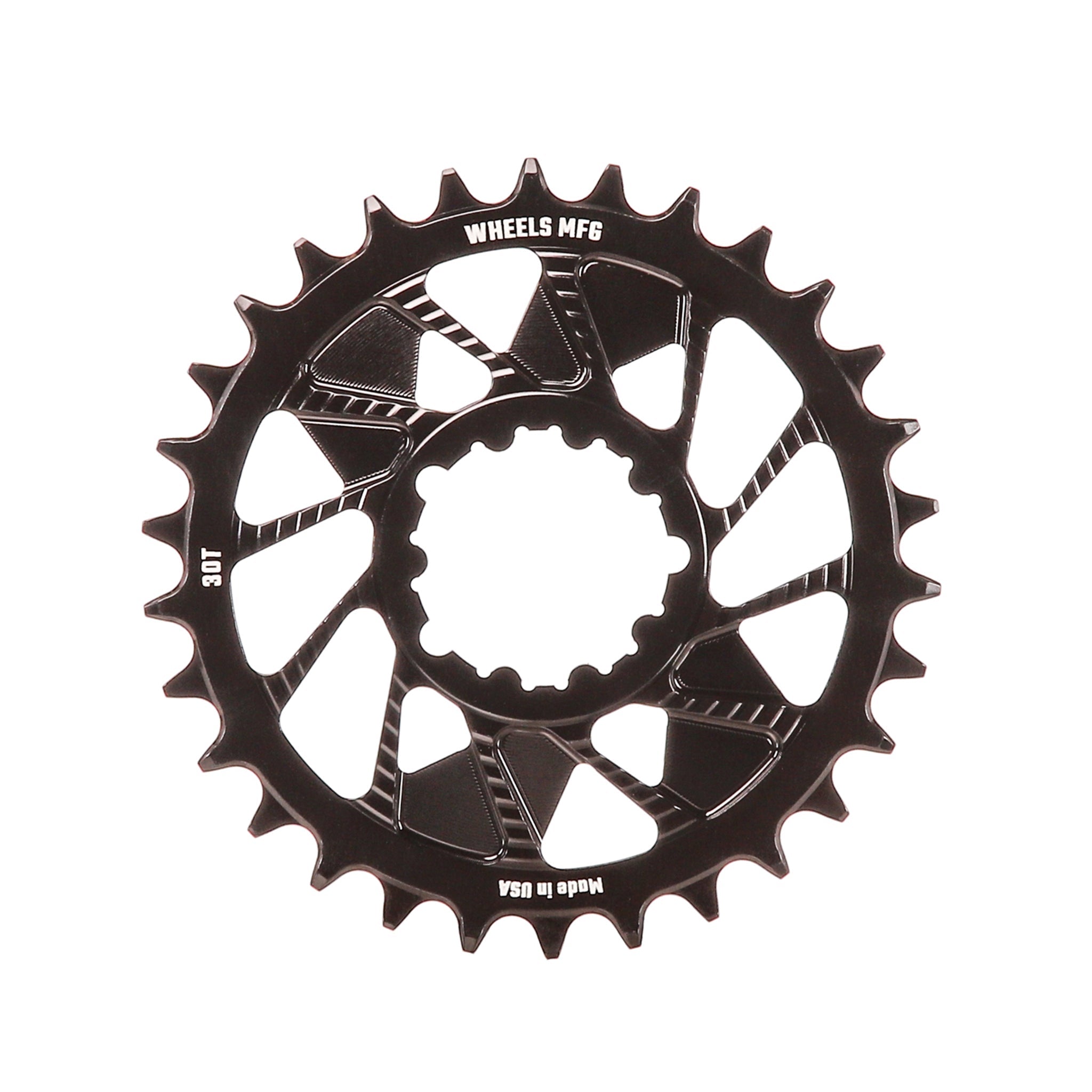 Direct Mount Chainrings for SRAM 3-bolt Cranks - Hyperglide+ Tooth Pattern