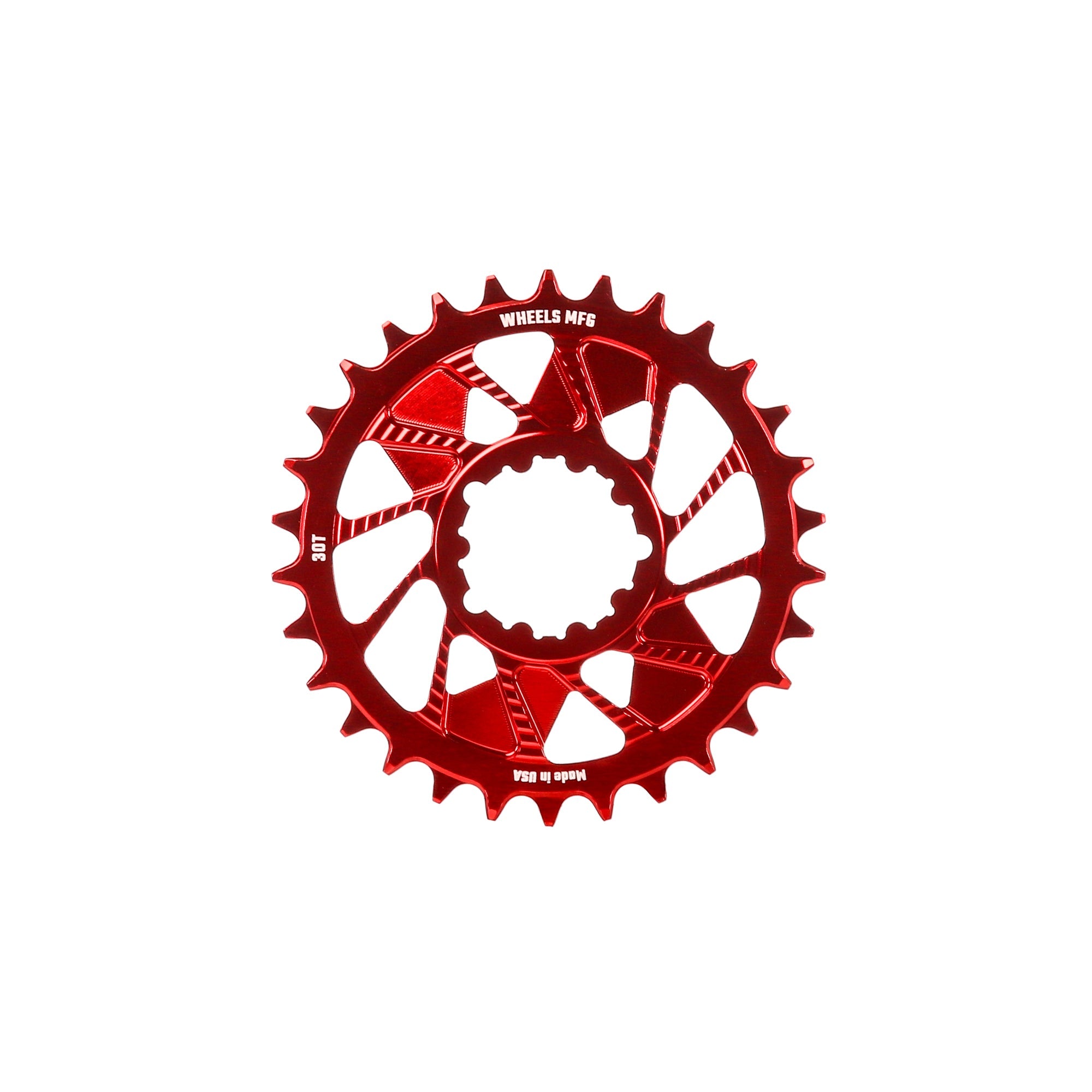 Direct Mount Chainrings for SRAM 3-bolt Cranks - Hyperglide+ Tooth Pattern