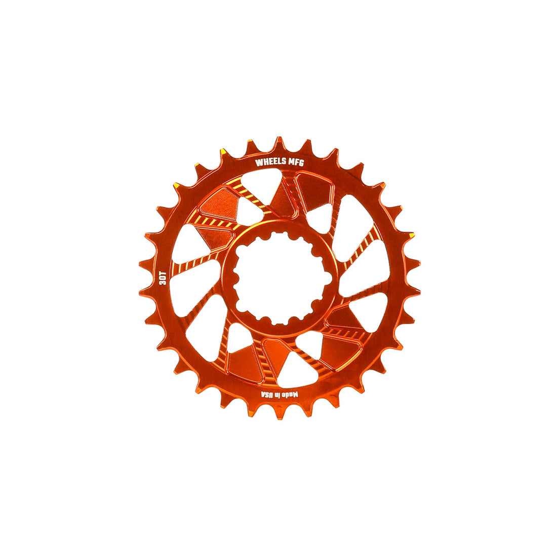 Direct Mount Chainrings for SRAM 3-bolt Cranks - Hyperglide+ Tooth Pattern