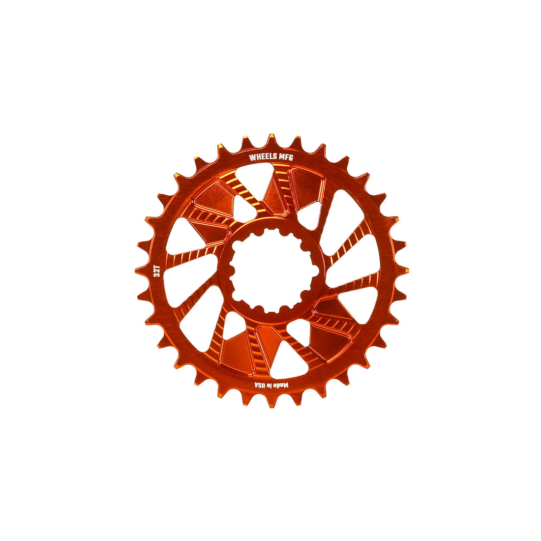 Direct Mount Chainrings for SRAM 3-bolt Cranks - T-Type Tooth Pattern