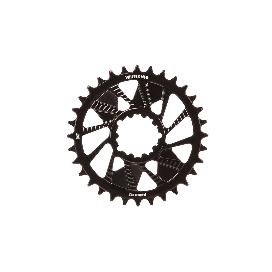 Direct Mount Chainrings for SRAM 3-bolt Cranks - Hyperglide+ Tooth Pattern