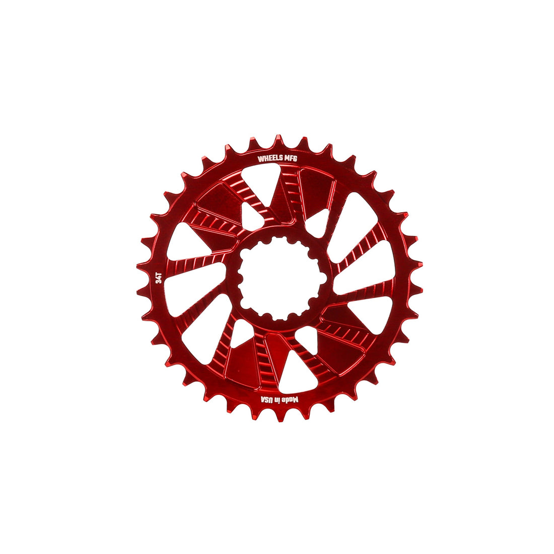 Direct Mount Chainrings for SRAM 3-bolt Cranks - T-Type Tooth Pattern