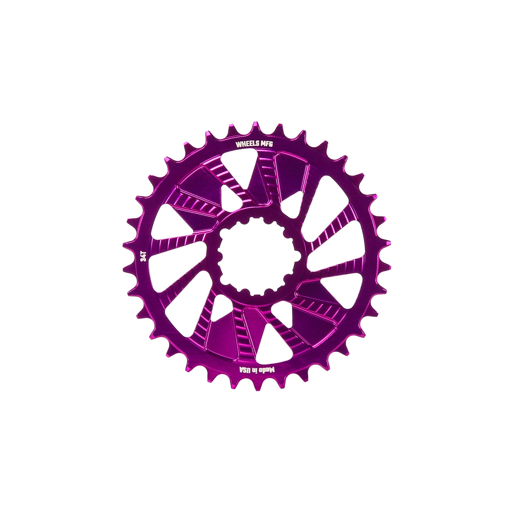 Direct Mount Chainrings for SRAM 3-bolt Cranks - T-Type Tooth Pattern