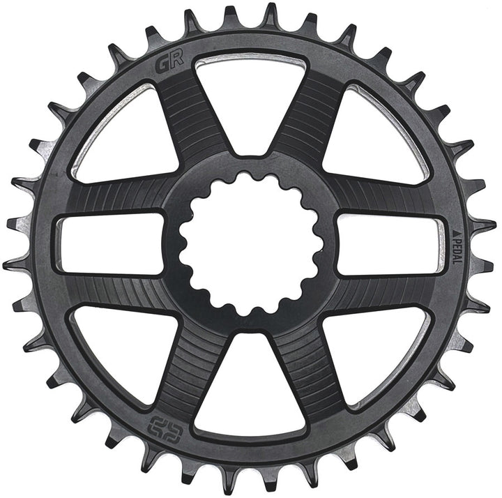 e*thirteen Helix Race GR Direct Mount Chainring - 36t For use Helix Race GR Crank Silver