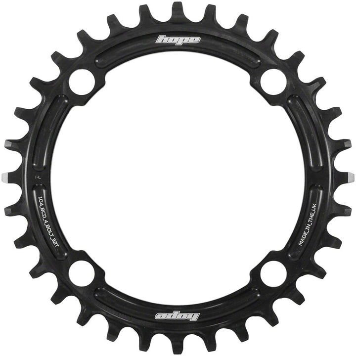 Hope Retainer Chainring - 32t 104 BCD R22 Black