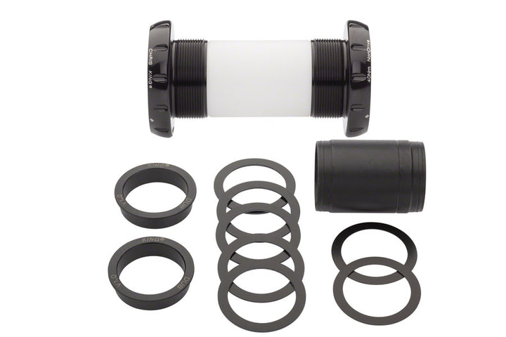 Chris King ThreadFit 30 Bottom Bracket Fit Kit 2 - English For DUB Road BLK