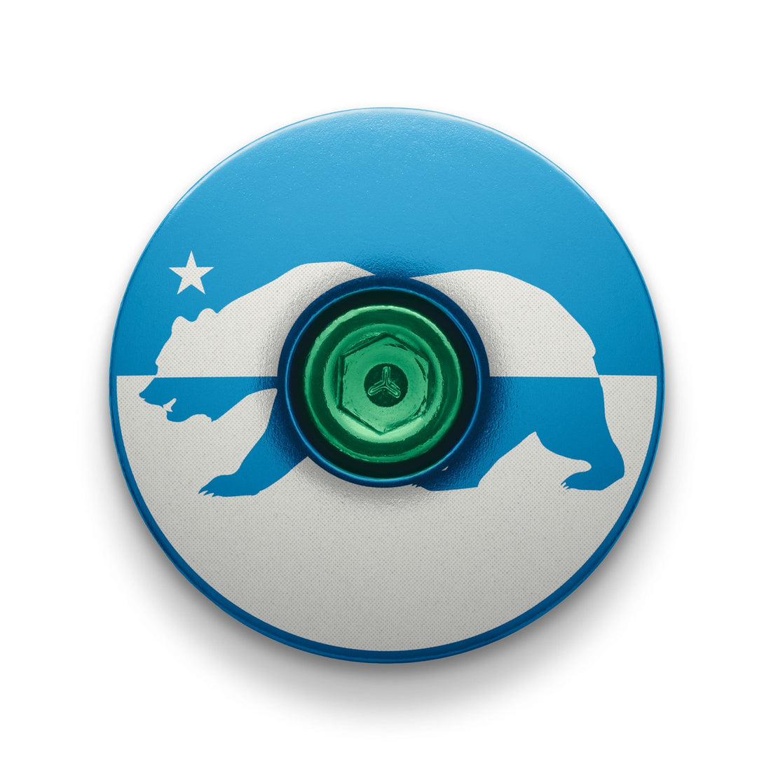 California Republic Bicycle Stem Cap