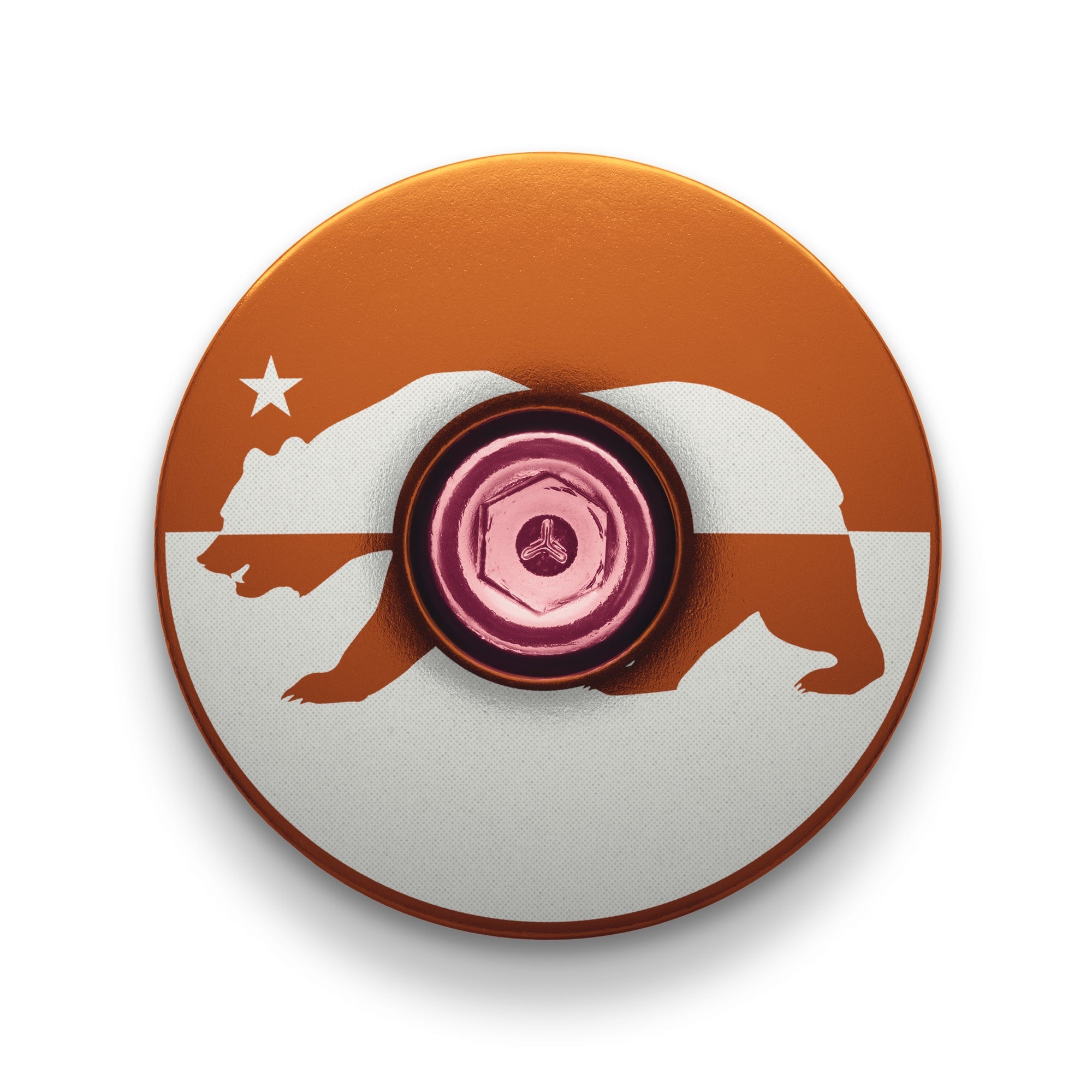 California Republic Bicycle Stem Cap