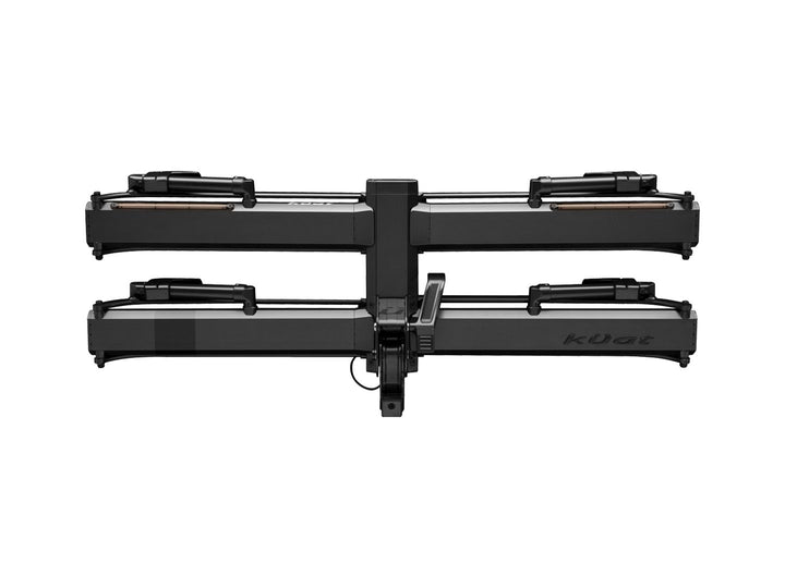Piston Pro X Hitch Bike Rack - 2-Bike 2" Receiver LED Lights 4-Pin Plug Kashima Coat Galaxy Gray