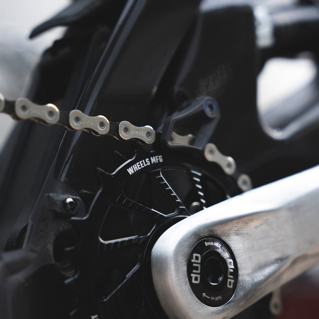 Direct Mount Chainrings for SRAM 3-bolt Cranks - Hyperglide+ Tooth Pattern