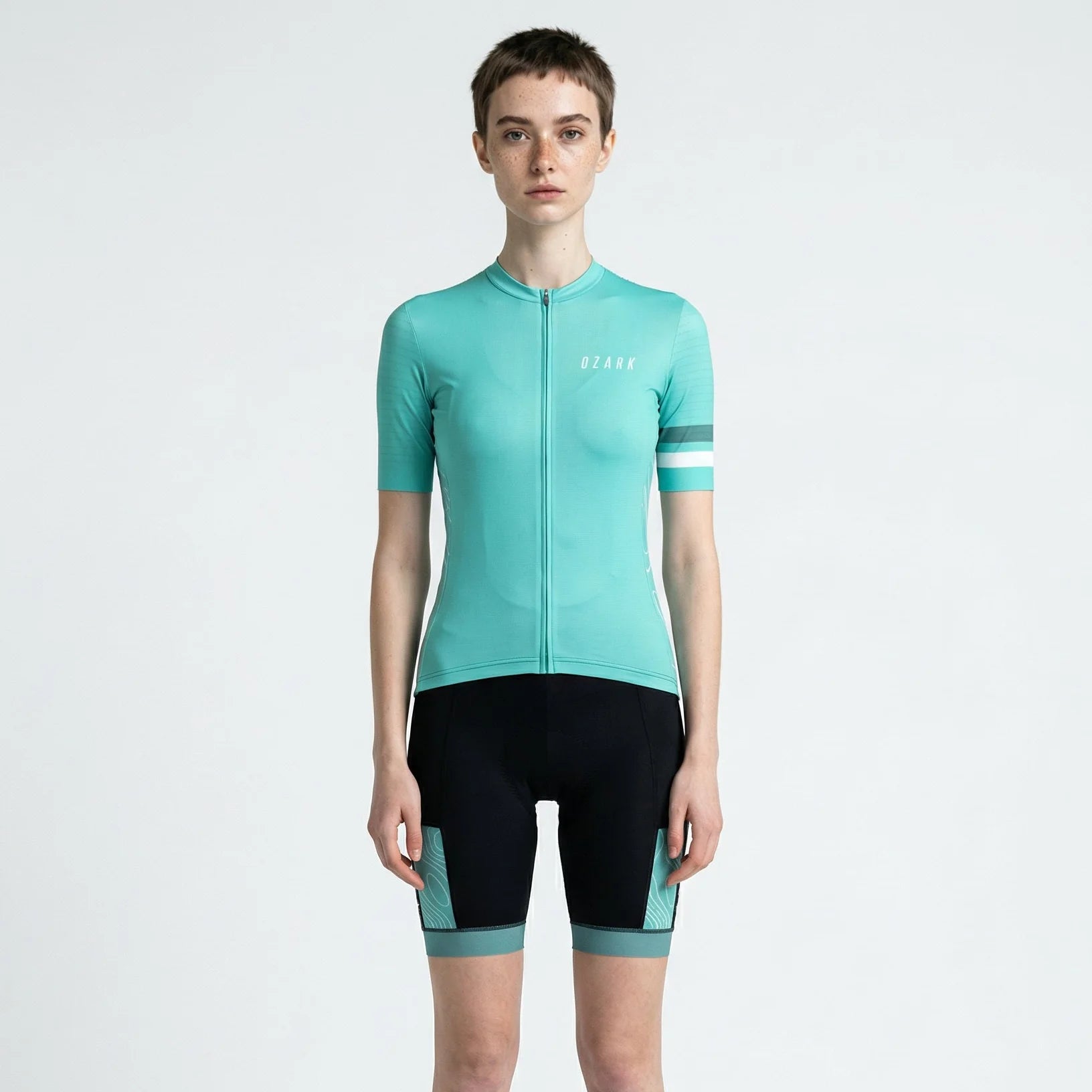 Women's Short Sleeve Jersey | Teal Core