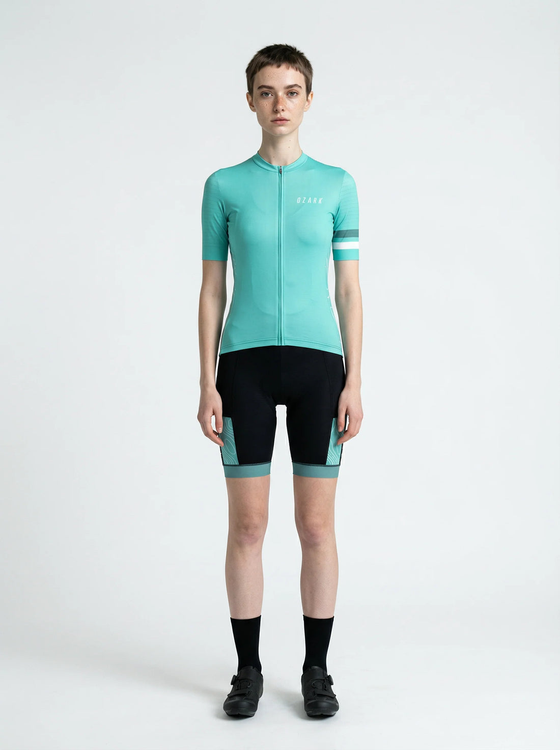 Women's Short Sleeve Jersey | Teal Core