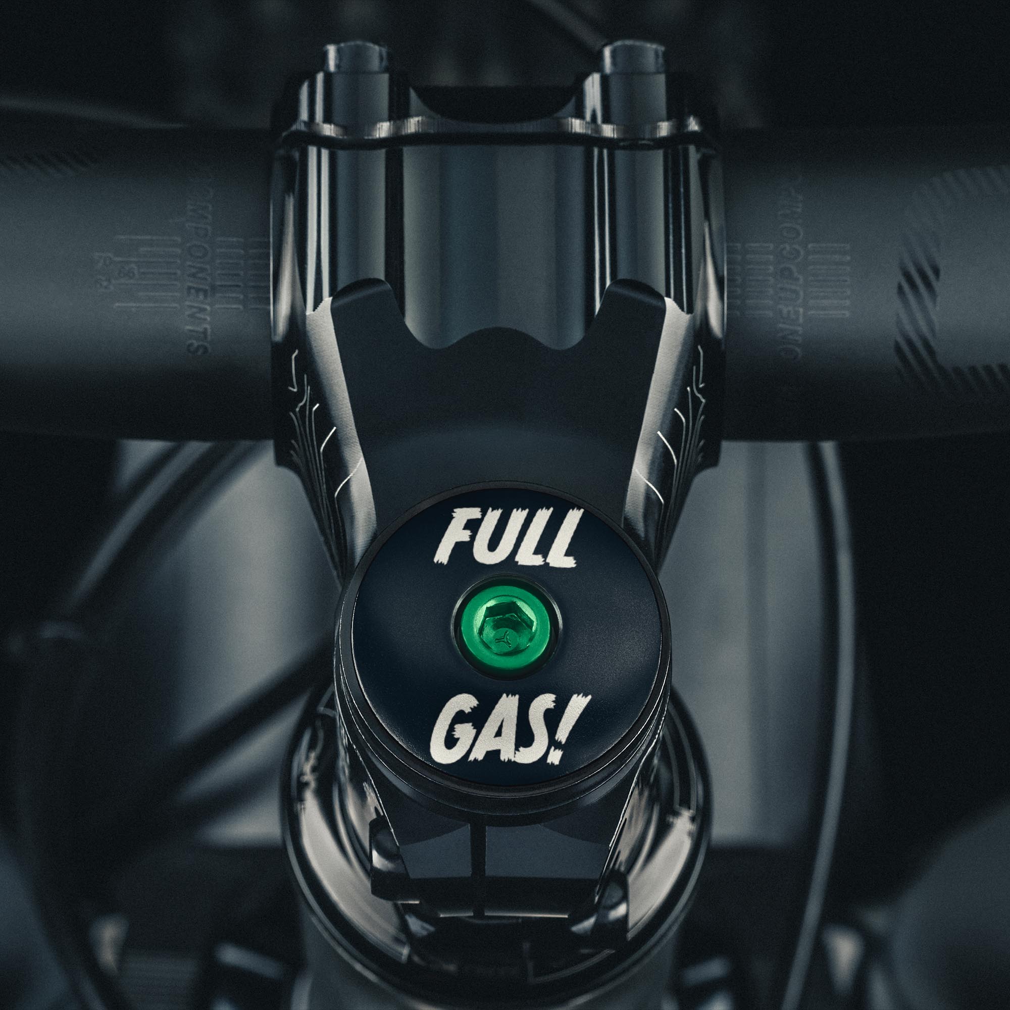 Full Gas - Custom Bicycle Headset Cap