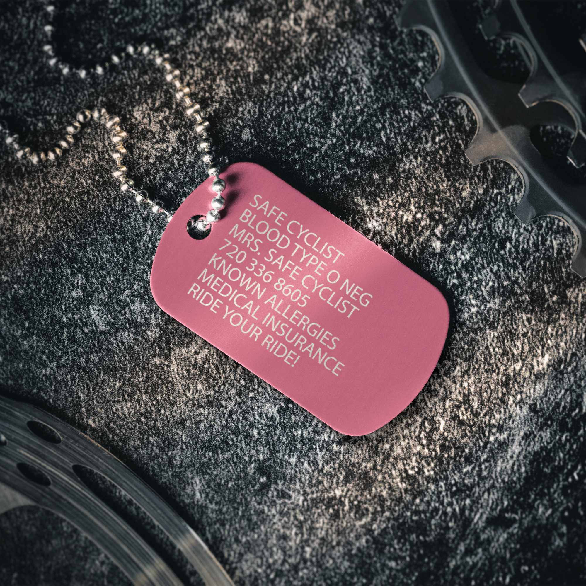 D.I.C.E Tag - Emergency Identification Tag