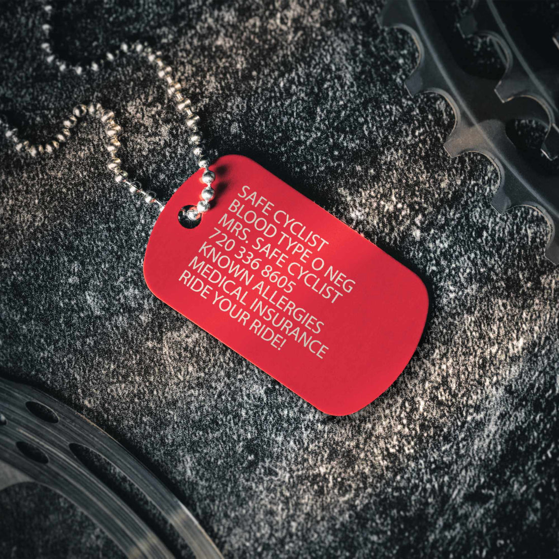 D.I.C.E Tag - Emergency Identification Tag